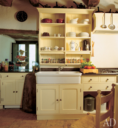 Yellow Stepback Kitchen Love | Content in a Cottage