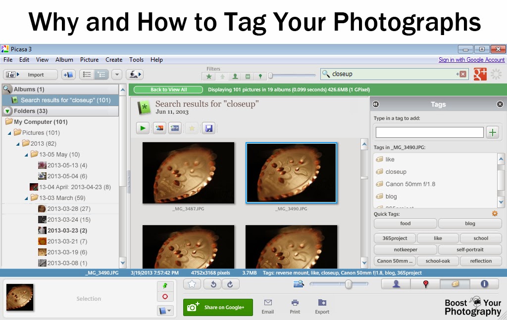 Why and How to Tag Your Photographs | Boost Your Photography