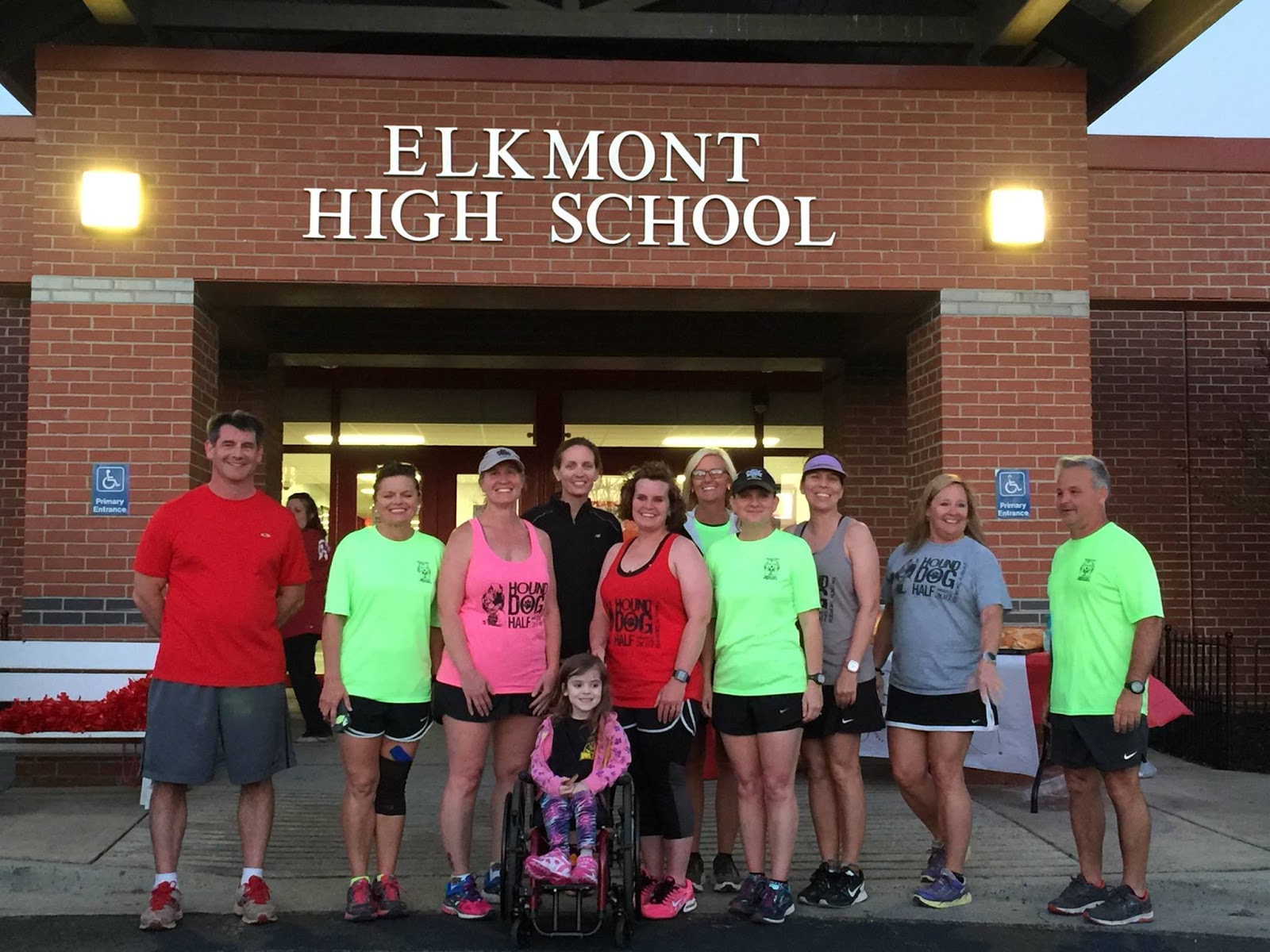 ELKMONT ALABAMA 2016 SPECIAL OLYMPICS AWARENESS RUN