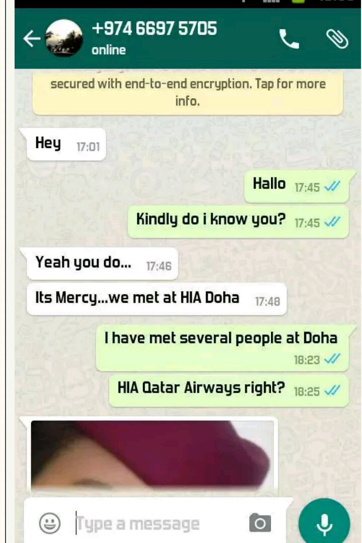 Exposed : Kenyan Air hostess Begging For Sex and Money From Client. 