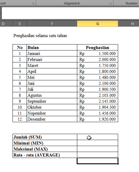 function basic in excel ( perintah dasar di microsoft excel ) ~ MyCADBlogs