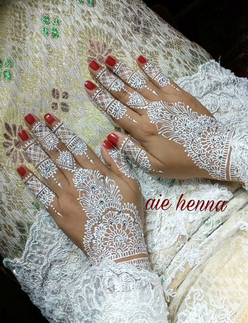 Gaya Terbaru Harga Henna Untuk Pengantin, Motif Henna