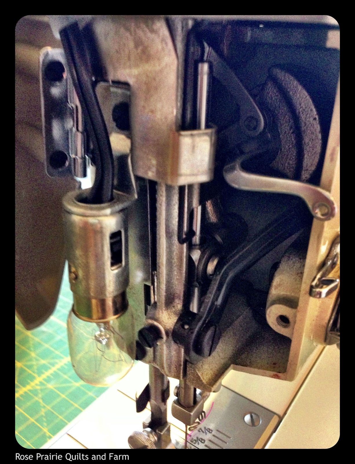 Reading the manual to my new sewing machine, Kenmore 158.1040