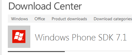 Cómo instalar Windows Phone SDK 7.1 un simulador de WP7en tu ordenador