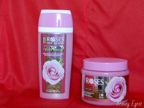 косметика из розы для волос из Болгарии