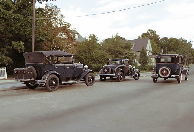 Artista perspectiva vehículos miniatura fotos históricas realistas