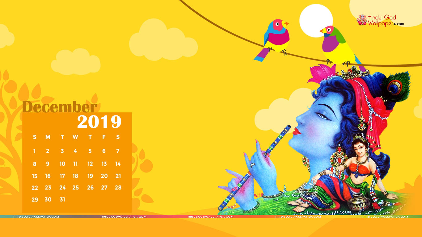 december 2019 desktop calendar wallpaper