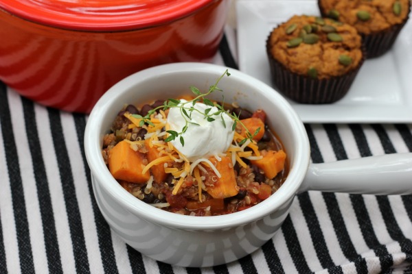 Vegetarian Chili for Two
