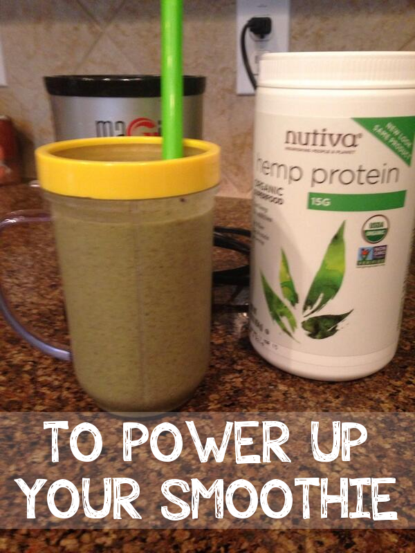 TO POWER UP YOUR SMOOTHIE