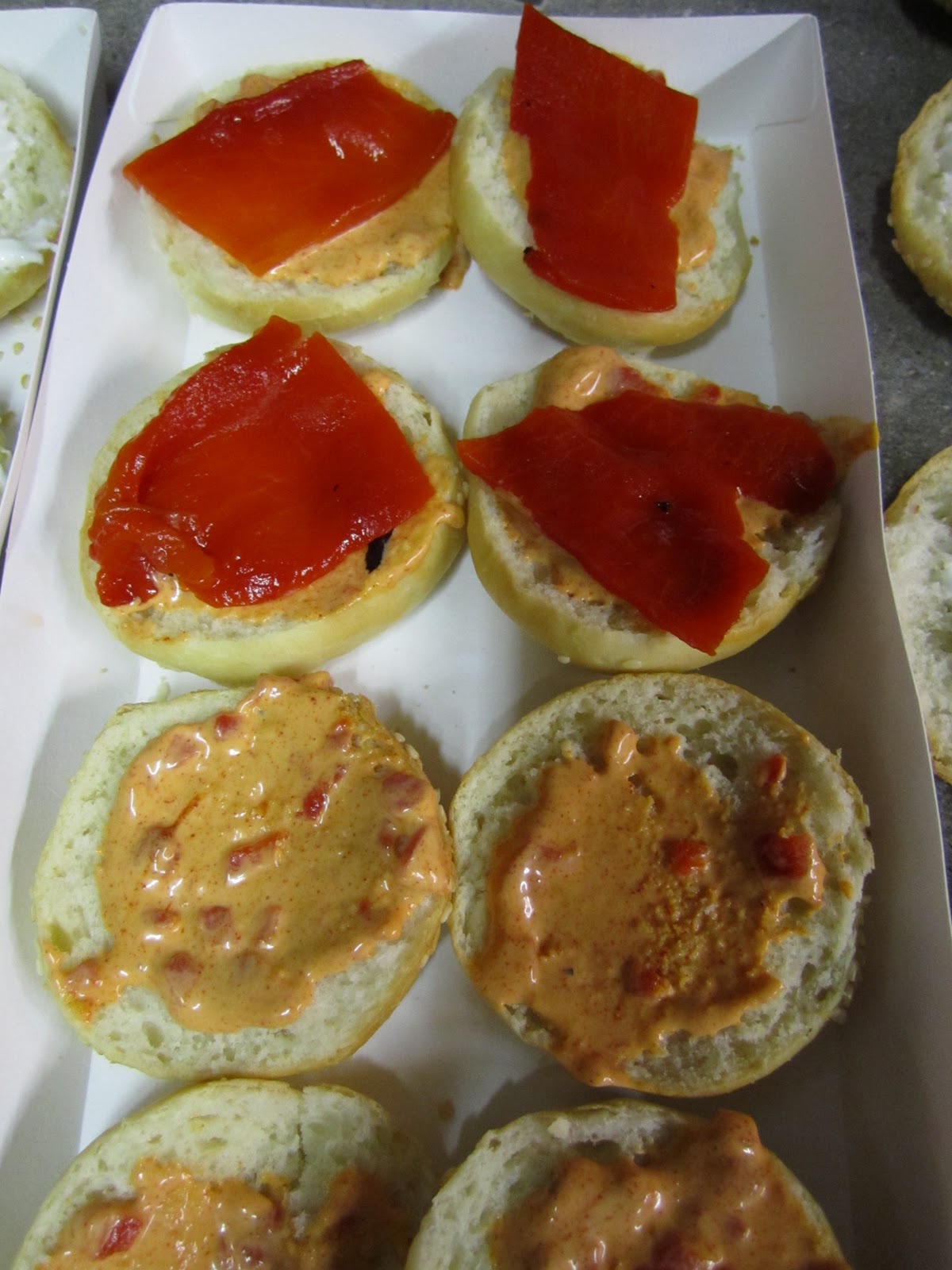 Cooking The Day Away Beef Sliders with Roasted Pepper and Smoked