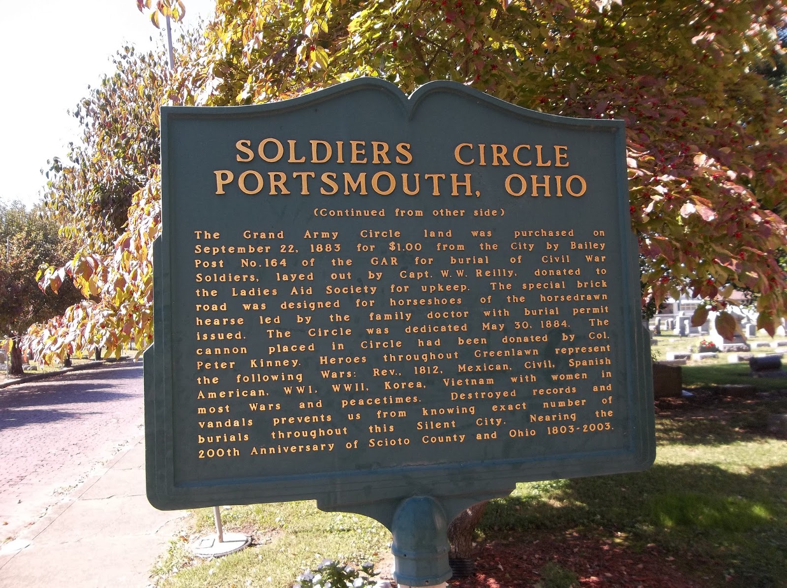 Travels of a Hobgoblin Taphophile Sgt. Farley (Civil War