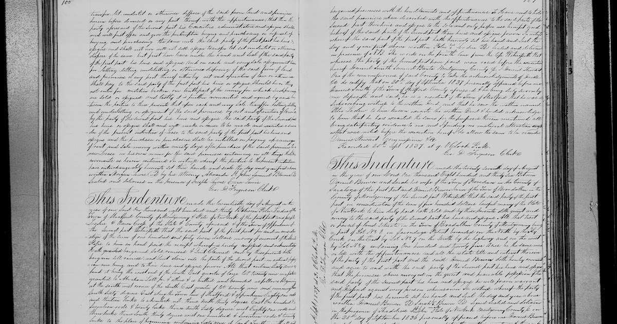 Brouwer Genealogy Brewers of Fulton County and Saratoga County, New