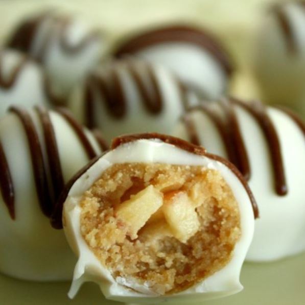 Quiche the Cook Caramel Apple Truffles