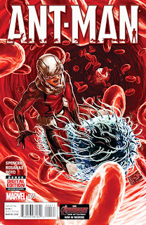 Ant-Man rides the white blood cell!