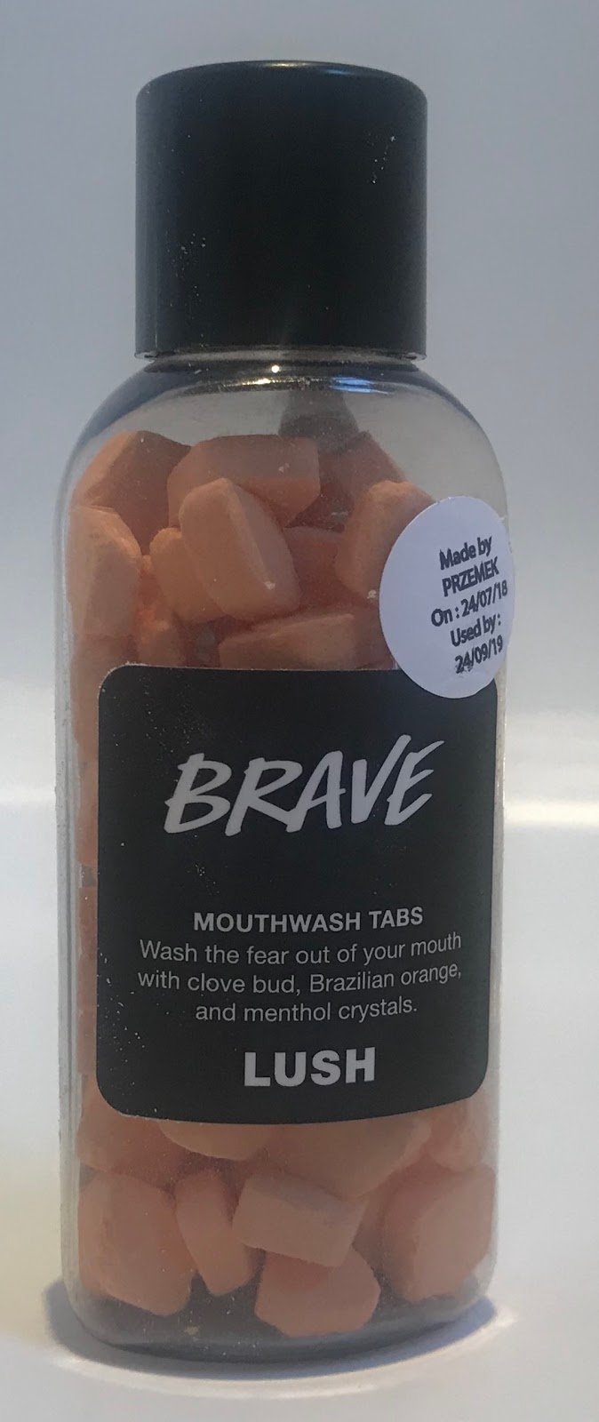 All Things Lush UK Brave Mouthwash Tabs