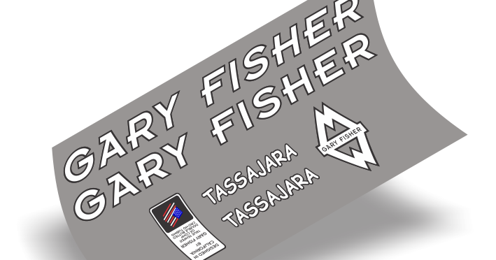gary fisher stickers