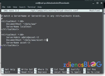 Cara Setting Virtual Host  XAMPP di Manjaro Linux