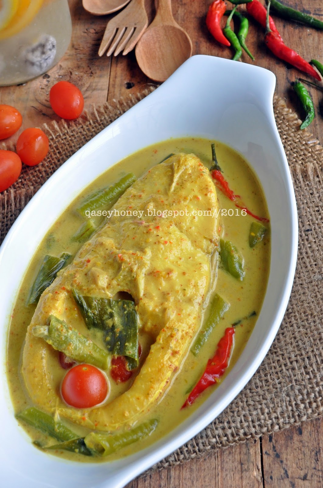 Ikan Merah Masak Lemak Kuning Qasey Honey