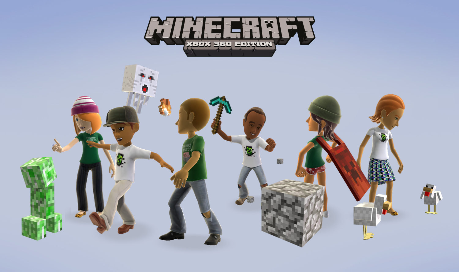 Minecraft para PS3 e X360 passou as vendas das versões de