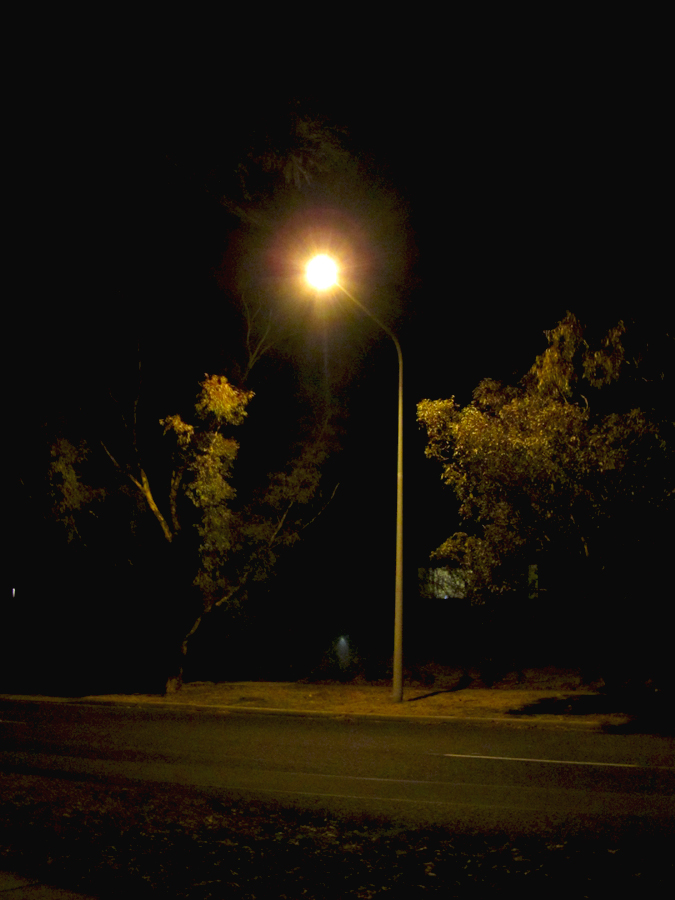Daily Photo Canberra Street lighting