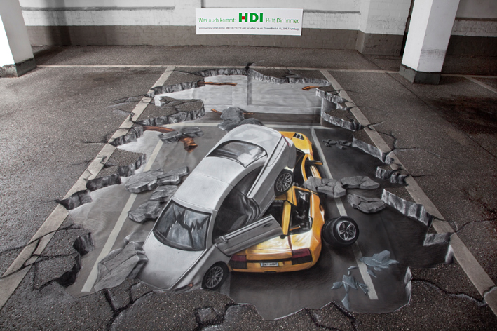 creative and cool 3d street art