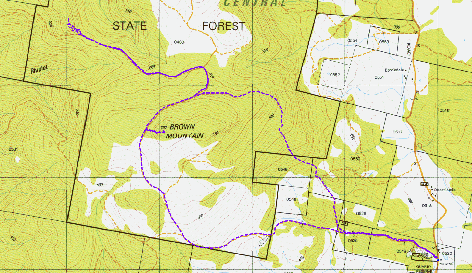 Brown Mountain Hiking South East Tasmania