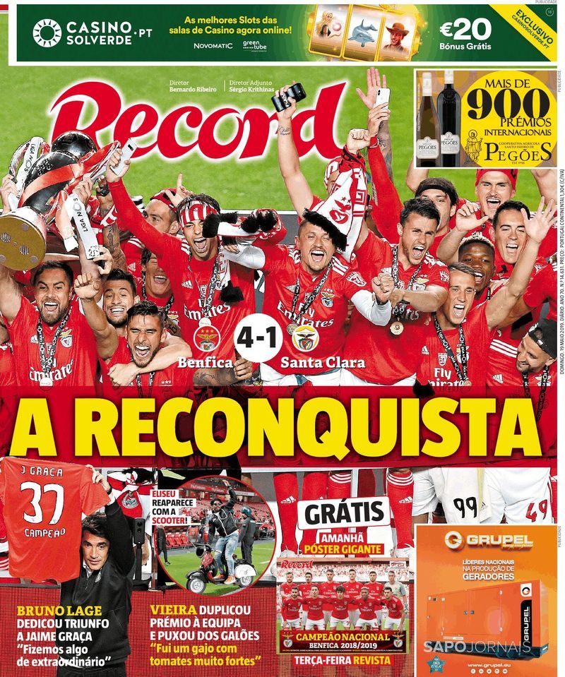 Benfica Campeão 18*19