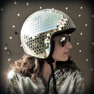 Disco Ball Motorcycle Helmet