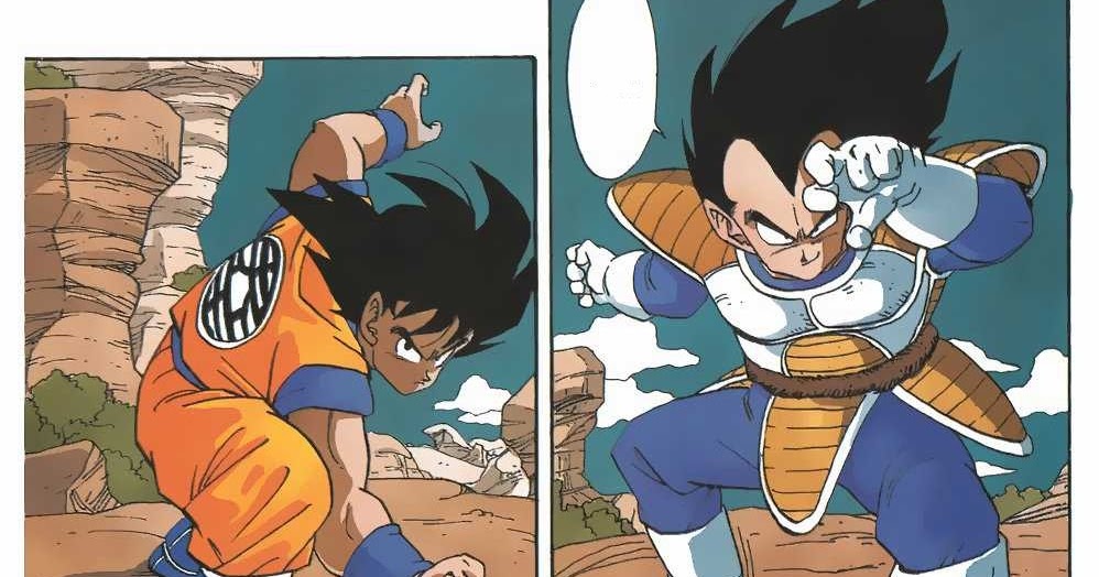 Dragón Blog 194: Goku vs Vegeta(Dragon Ball-Saga Saiyajin-Saga Freezer)