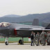 The nuclear war on ground: North Korea says 'a nuclear war may break out any moment' AM A U.S. F-35 stealth fighter is seen during the press day of the 2017 Seoul International