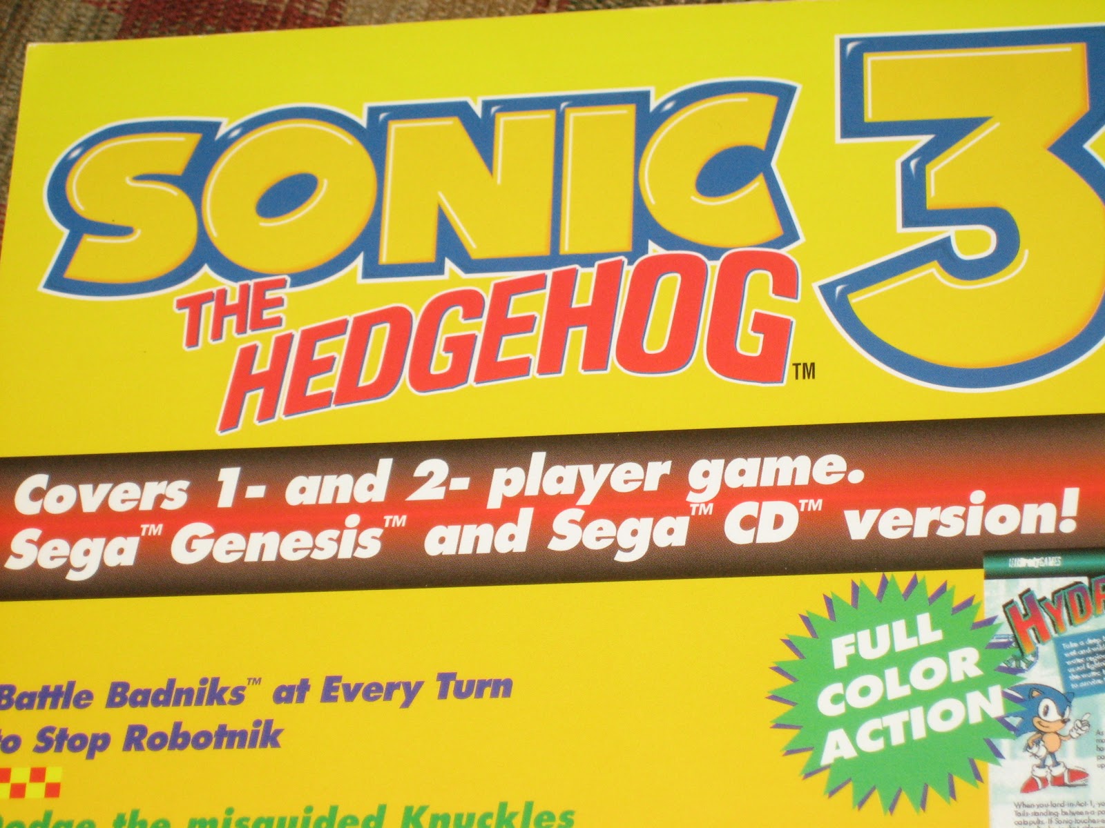 Sega Memories Sonic CD's Secret Strategy Guide