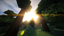 minecraft shaders background wallpapers shader desktop mod
