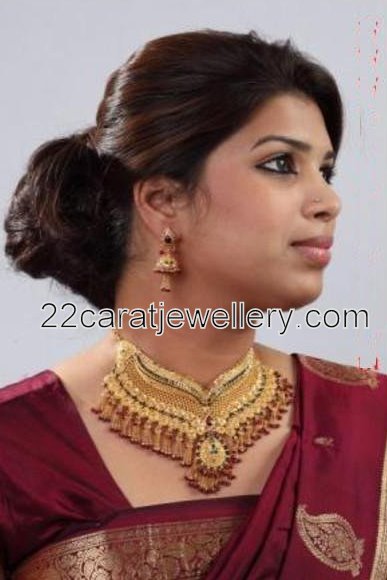 Kerala Model in Indian Gold Jewelry - Jewellery Designs