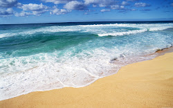 beach ocean waves backgrounds desktop wallpapers take sand beaches sea pretty hawaii very картинки на