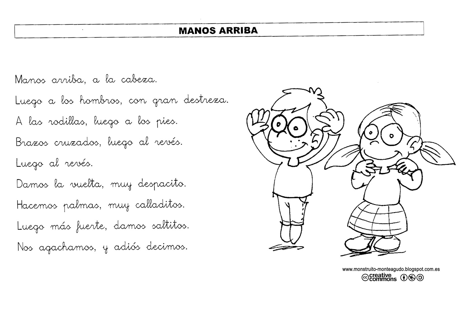 El Monstruito en Monteagudo Canción Manos