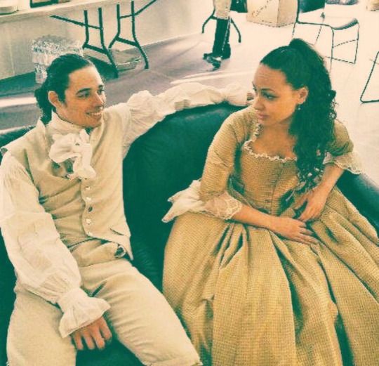 Anthony Ramos Pippa Soo Hamilton Phillipa Soo And Anthony Ramos