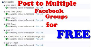 How To Post to Multiple Facebook Groups, Twitter,Google+