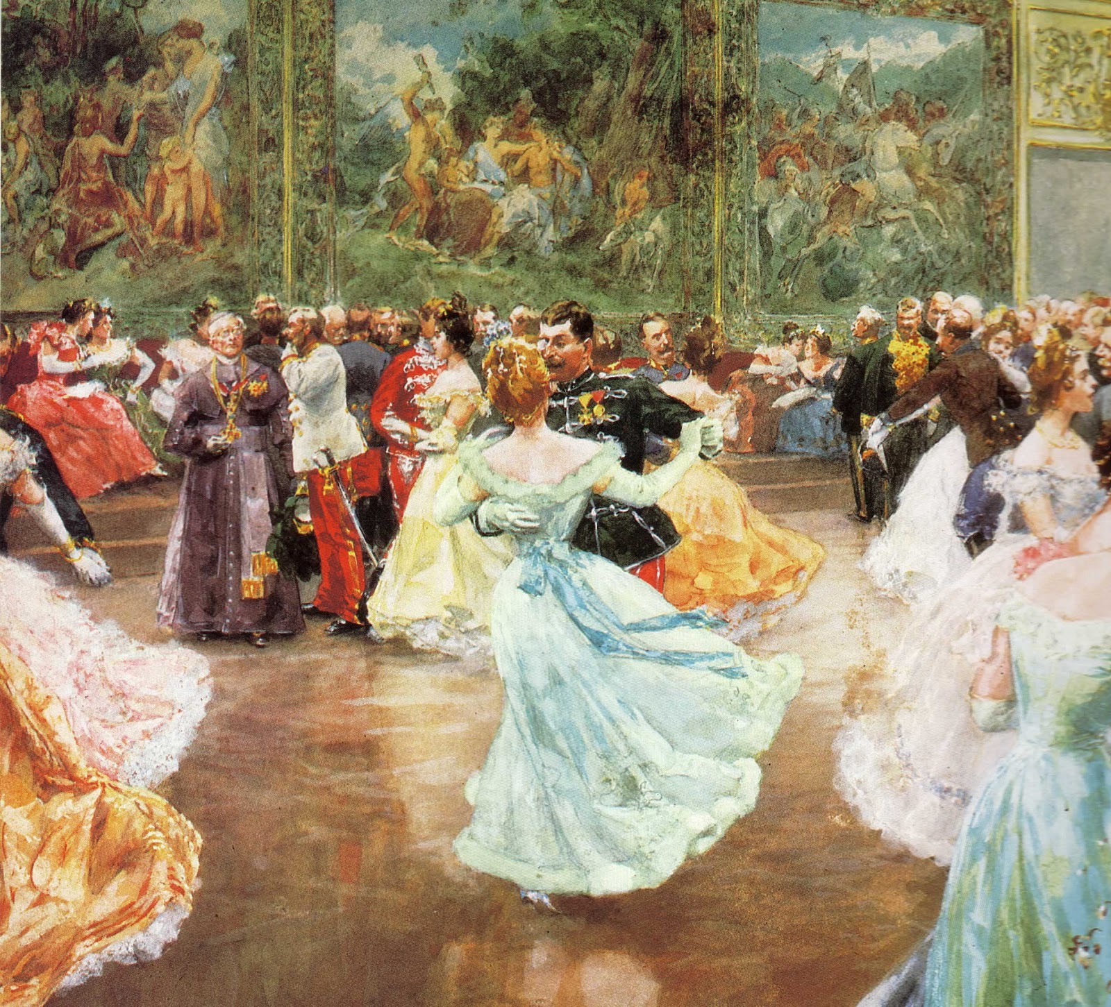 Танцы 19 века на балах. «Бал в Мулен-Руж» (1889г..). Бал 19 века бал.