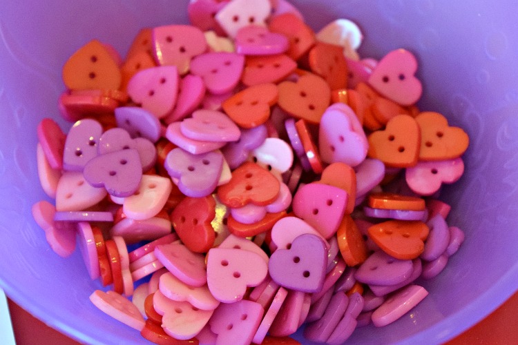 Cute As A Button Valentine Craft | What Can We Do With Paper And Glue