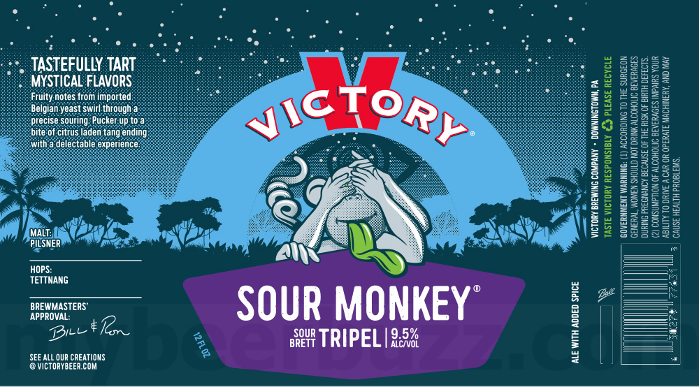 Victory Updating Summer Of Love, Sour Monkey & Home Grown Packaging