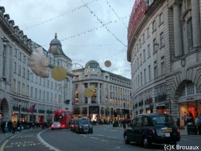 Regent Street vers Piccadilly Circus