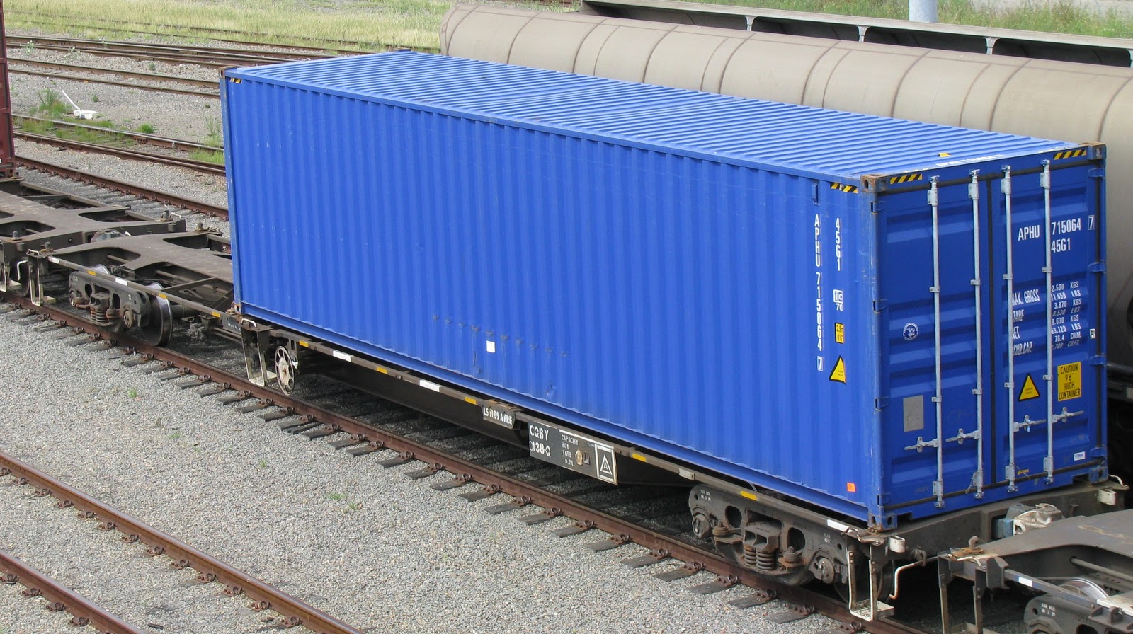 rusted2therails CQBY container wagon