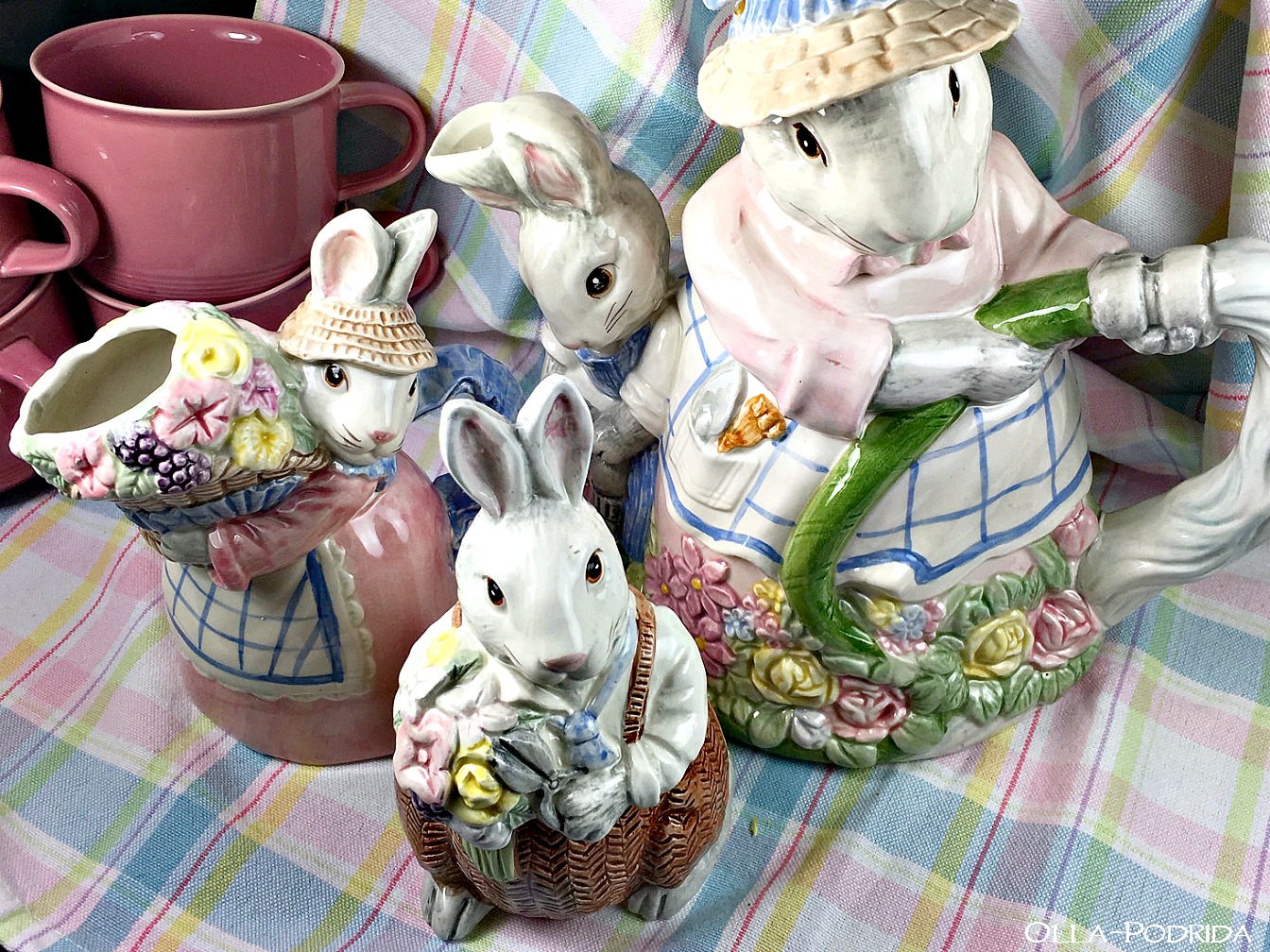 OllaPodrida Bunny Tea Set This Week's Find!
