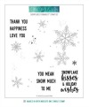 Concord & 9th SNOWFLAKES TURNABOUT Clear Stamp
