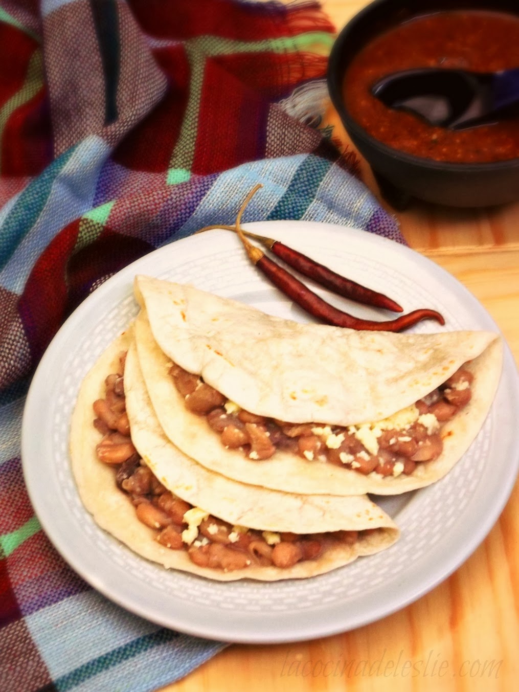 Comfort Food Classics Tacos de Frijoles con Queso {She Made/Ella Hace