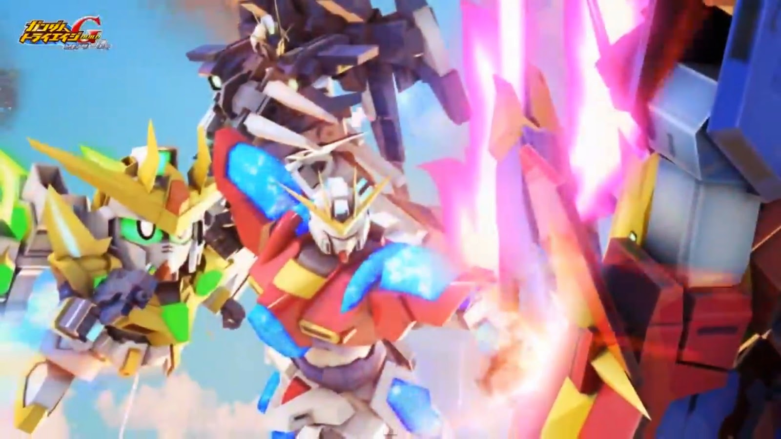 Gundam Tryon 3 screenshots, videos and image collection