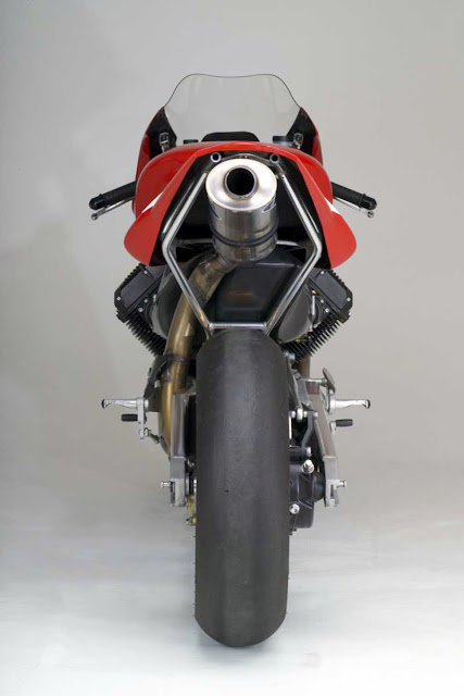 Moto Guzzi MGS-01 Corsa Motorcycle Rear