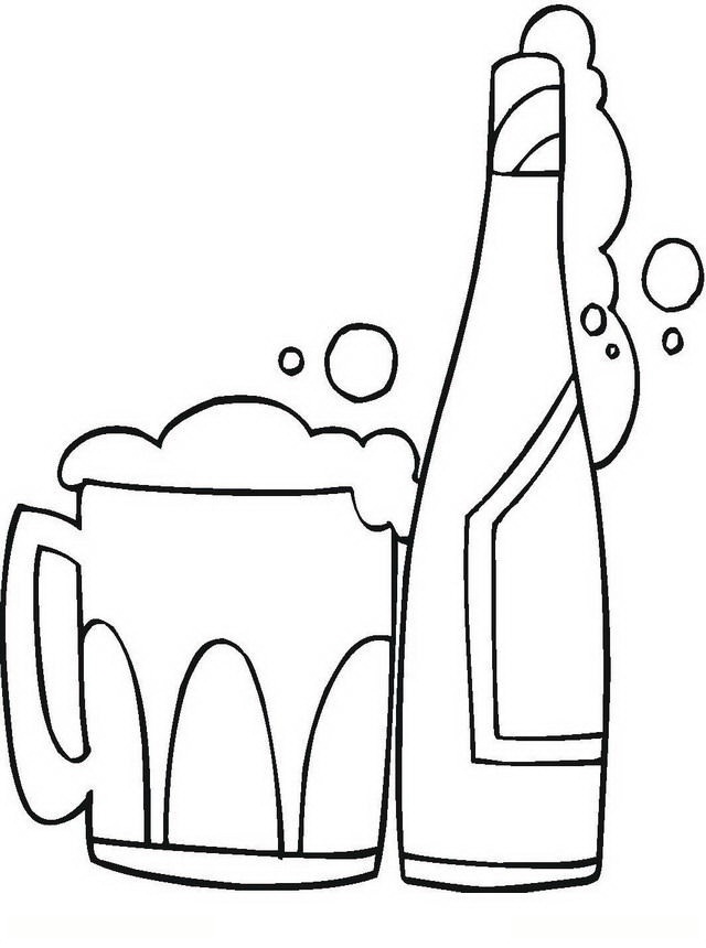 Resultado de imagen para dibujo botella de champagne