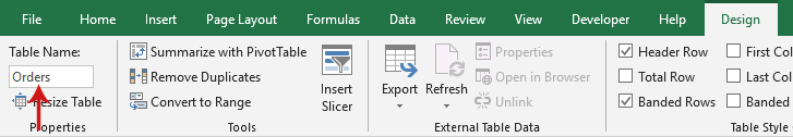 إنشاء علاقة بين جدولين في Excel