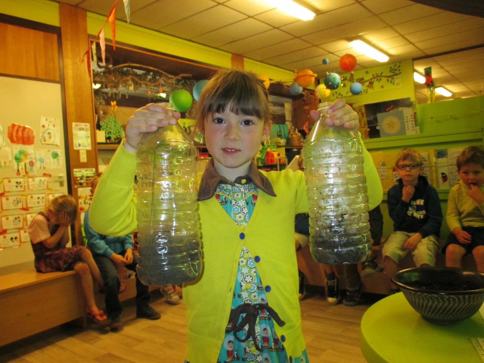 Kikkerklas Freinetschool De Bonte Specht: Genieten van het mooie weer